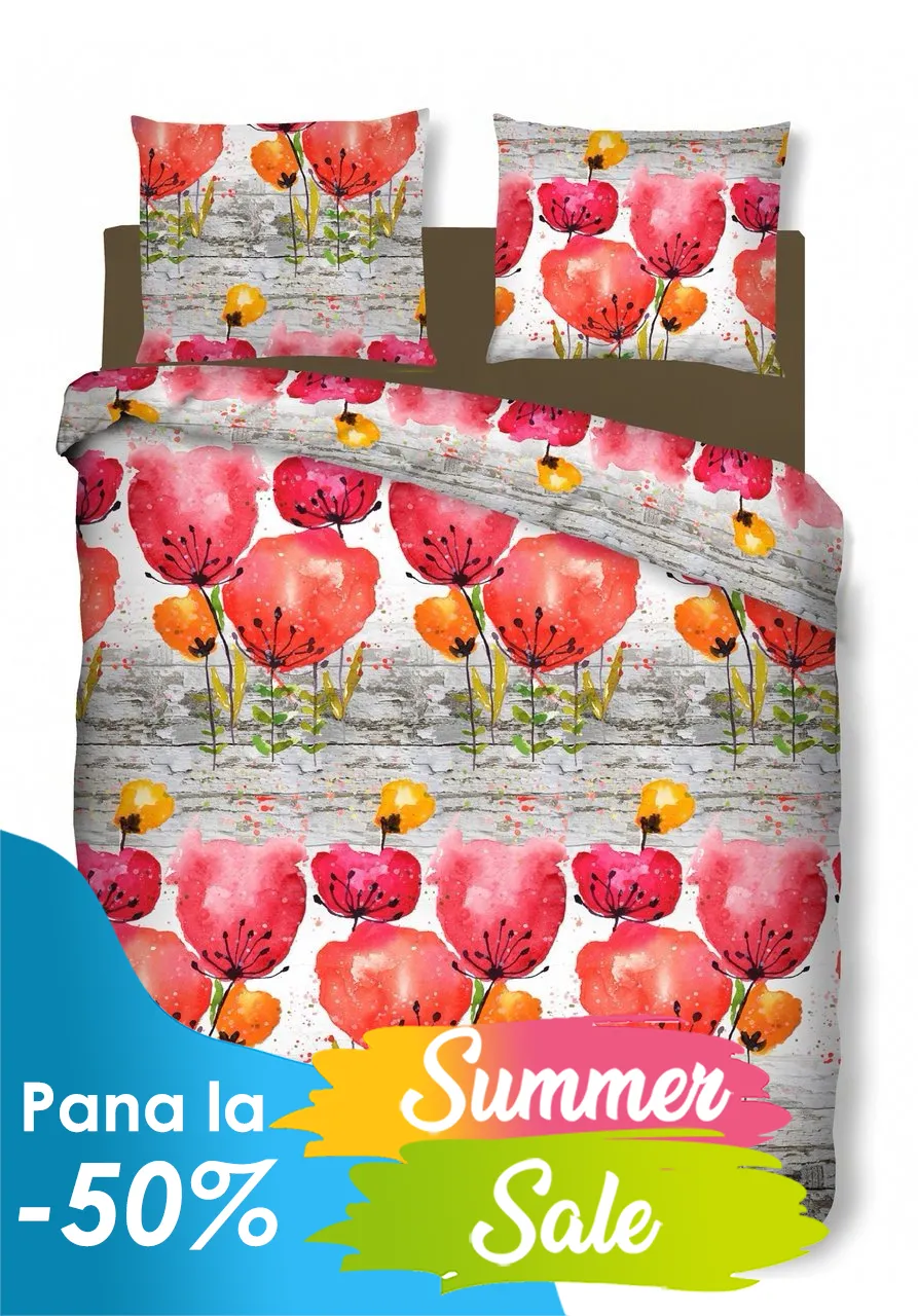 l-lenjerie-de-pat-dubla-poppies-bedora-4-piese-200x220-bumbac-ranforce-multicolor-1.webp